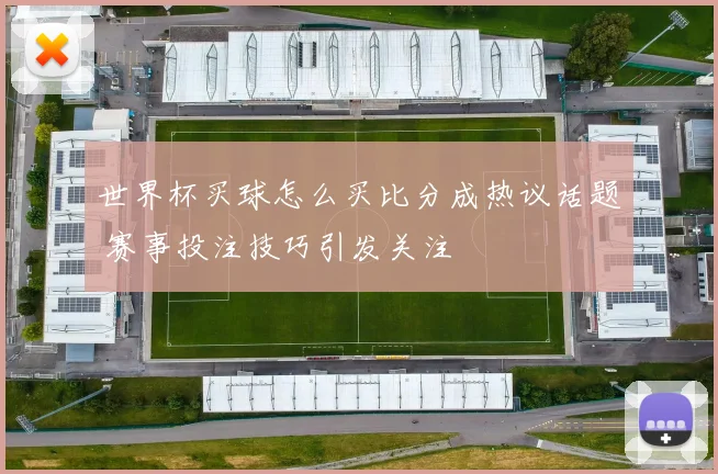世界杯买球怎么买比分成热议话题 赛事投注技巧引发关注